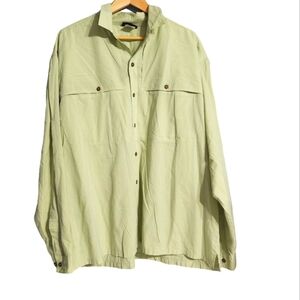 Patagonia Men’s Island Hopper Long Sleeve Organic Blend Shirt XXL